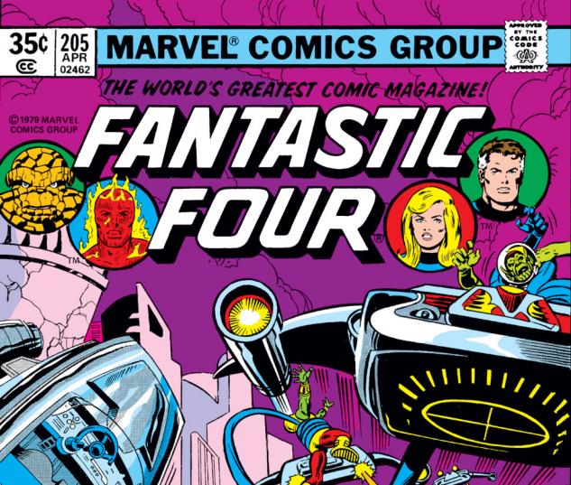 Fantastic Four (1961) #205 Cover