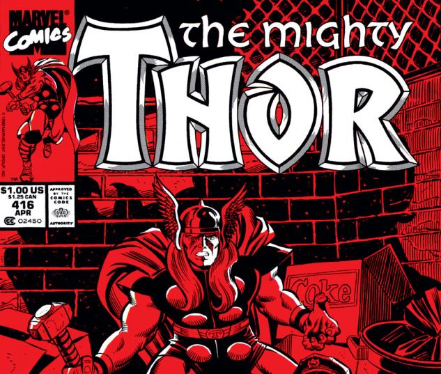 Thor (1966) #416 Cover