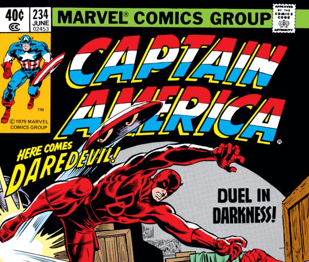 Captain America (1968) #234 Cover