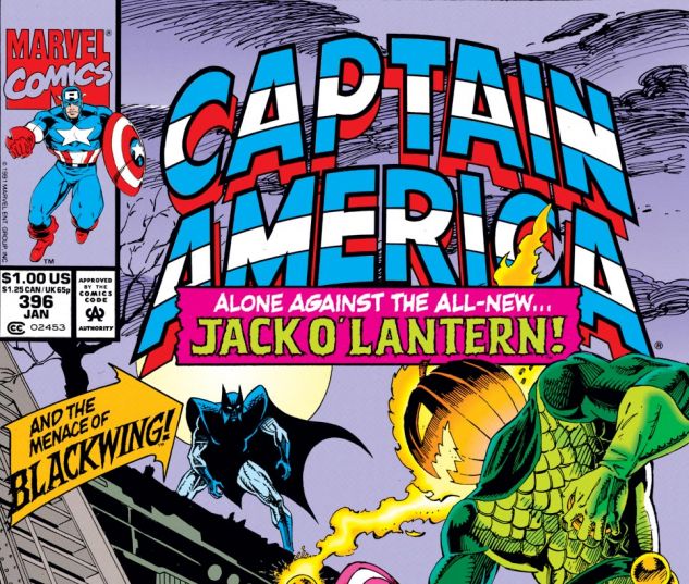 Captain America (1968) #396 Cover
