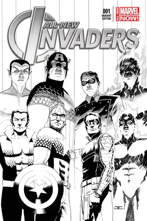 All-New Invaders (2014) #1 (Cassaday Sketch Variant)