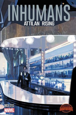 Inhumans: Attilan Rising #3  (MALEEV LANDSCAPE WRAPAROUND VARIANT )