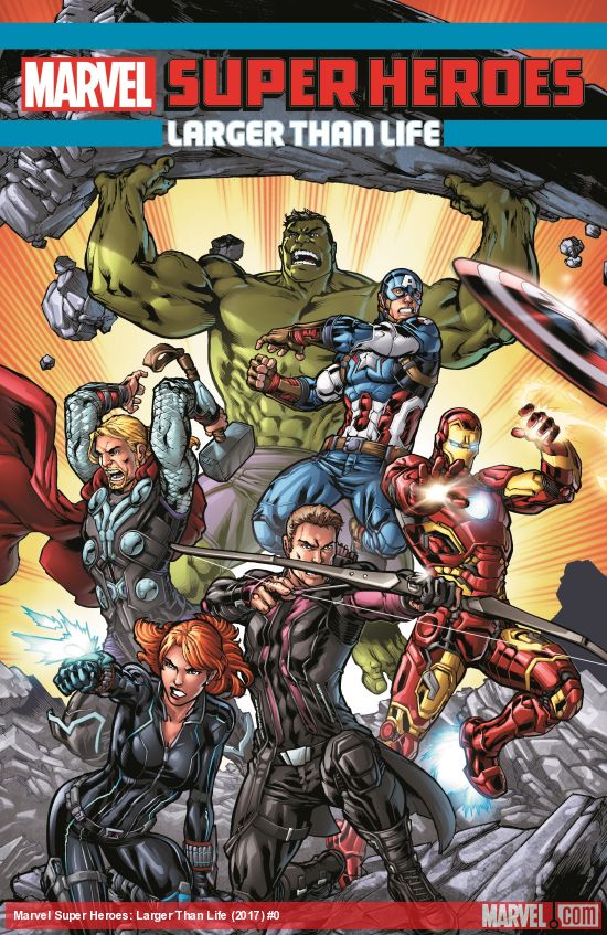 Marvel Super Heroes: Larger Than Life (Trade Paperback)