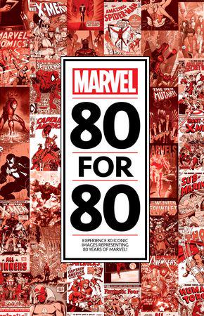 Marvel 80 For 80 (Hardcover)