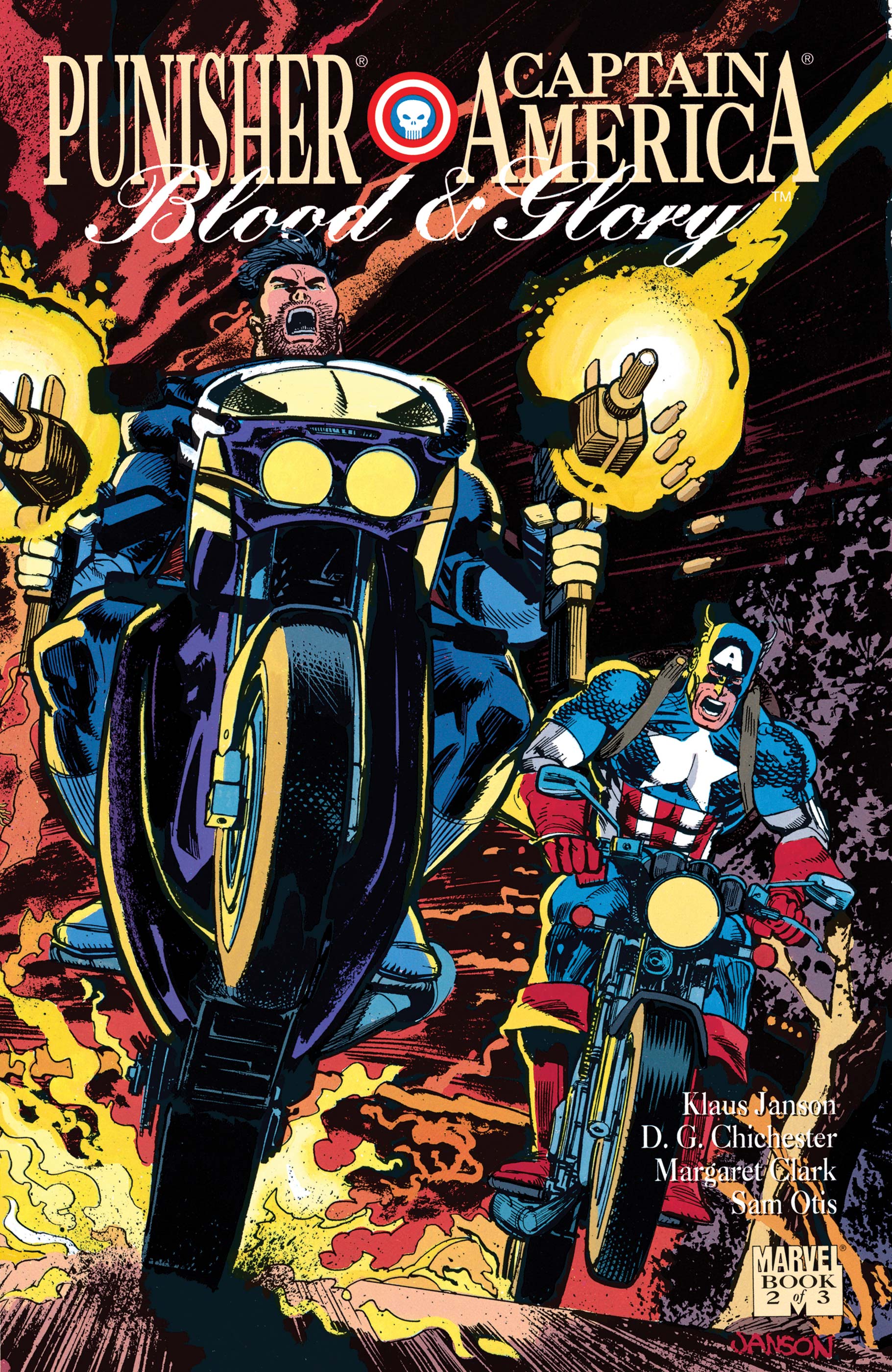 Punisher/Captain America: Blood and Glory (1992) #2