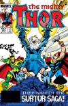 Thor #353 cover by Walt Simonson