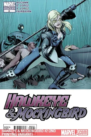 Hawkeye & Mockingbird (2010) #2 (2ND PRINTING VARIANT)