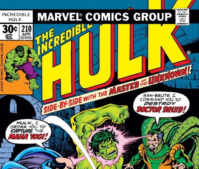 Incredible Hulk (1962) #210 Cover