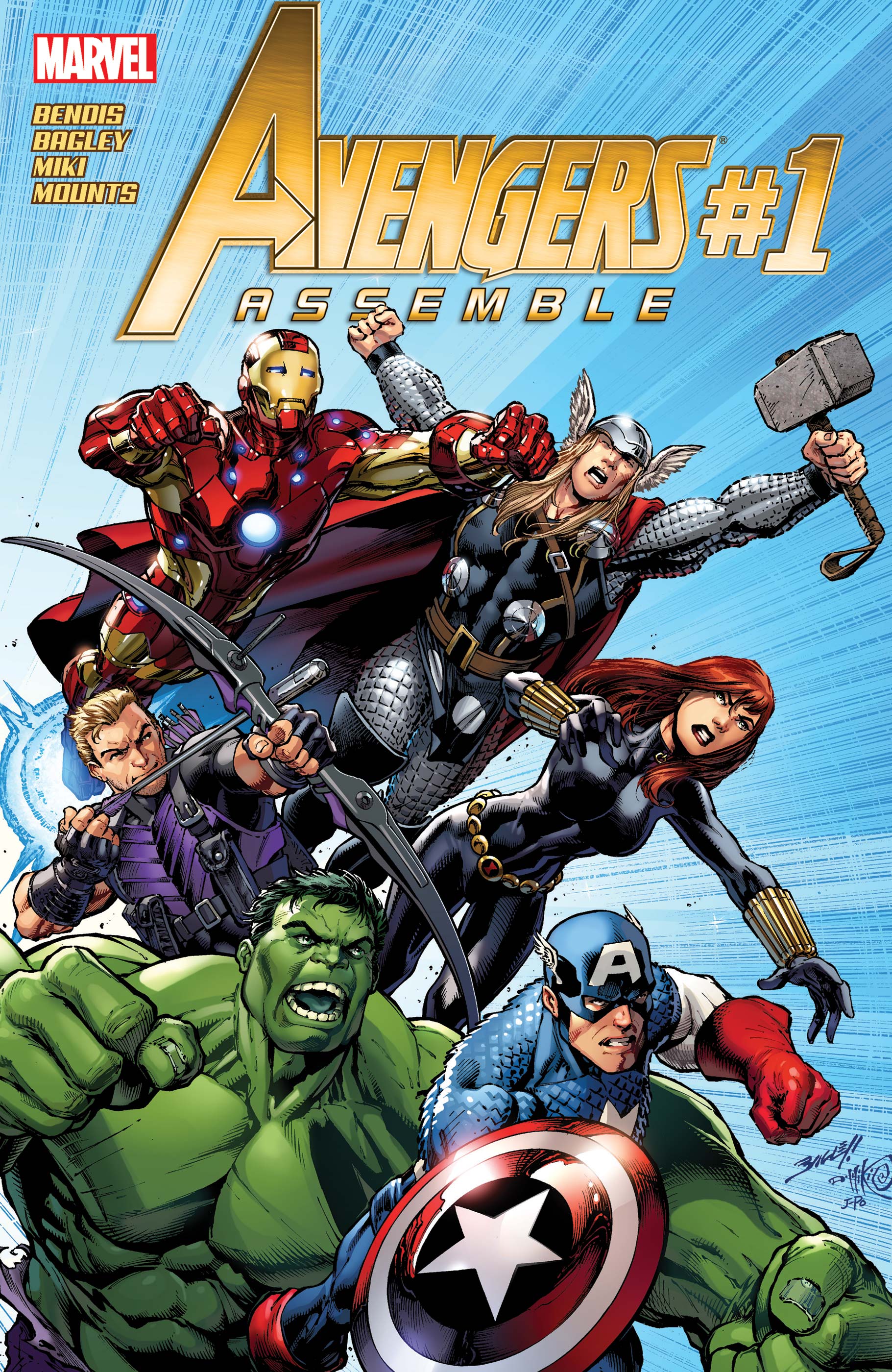 Marvel avengers assemble comic