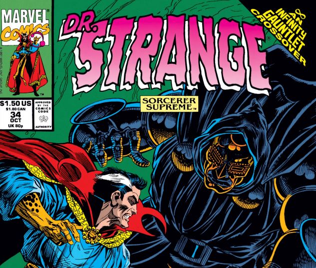 Cover for Doctor Strange, Sorcerer Supreme 34