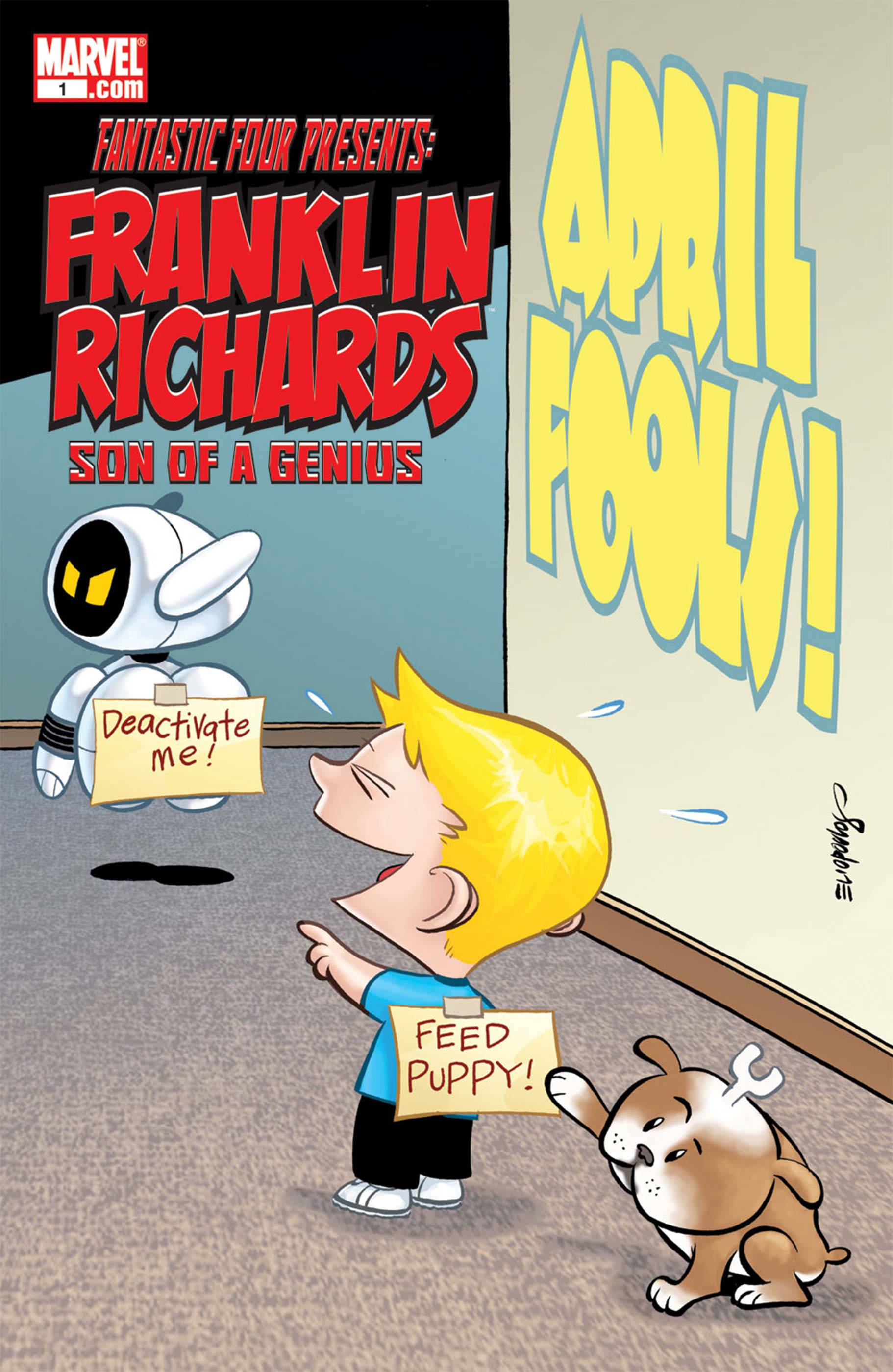 Franklin Richards: April Fools (2009) #1