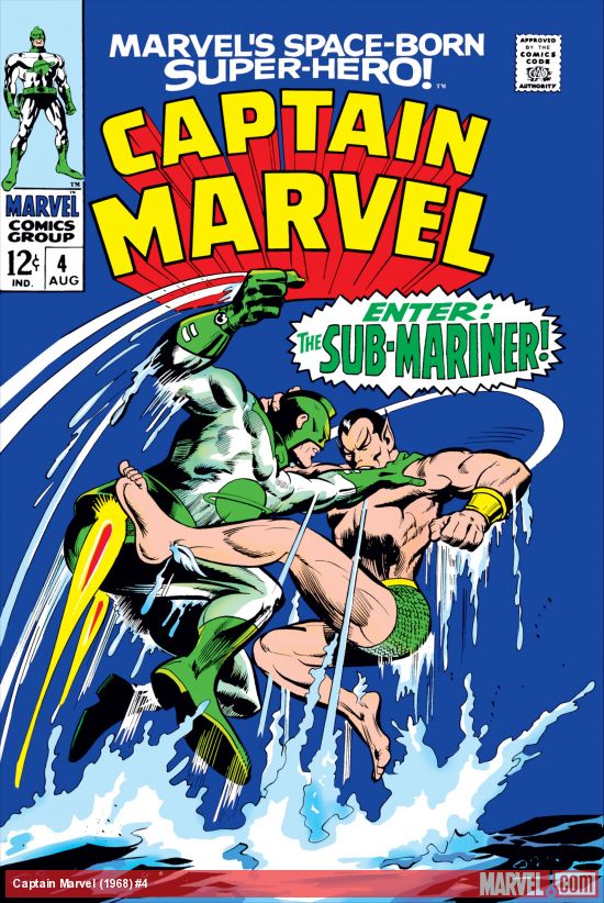 Captain Marvel (1968) #4