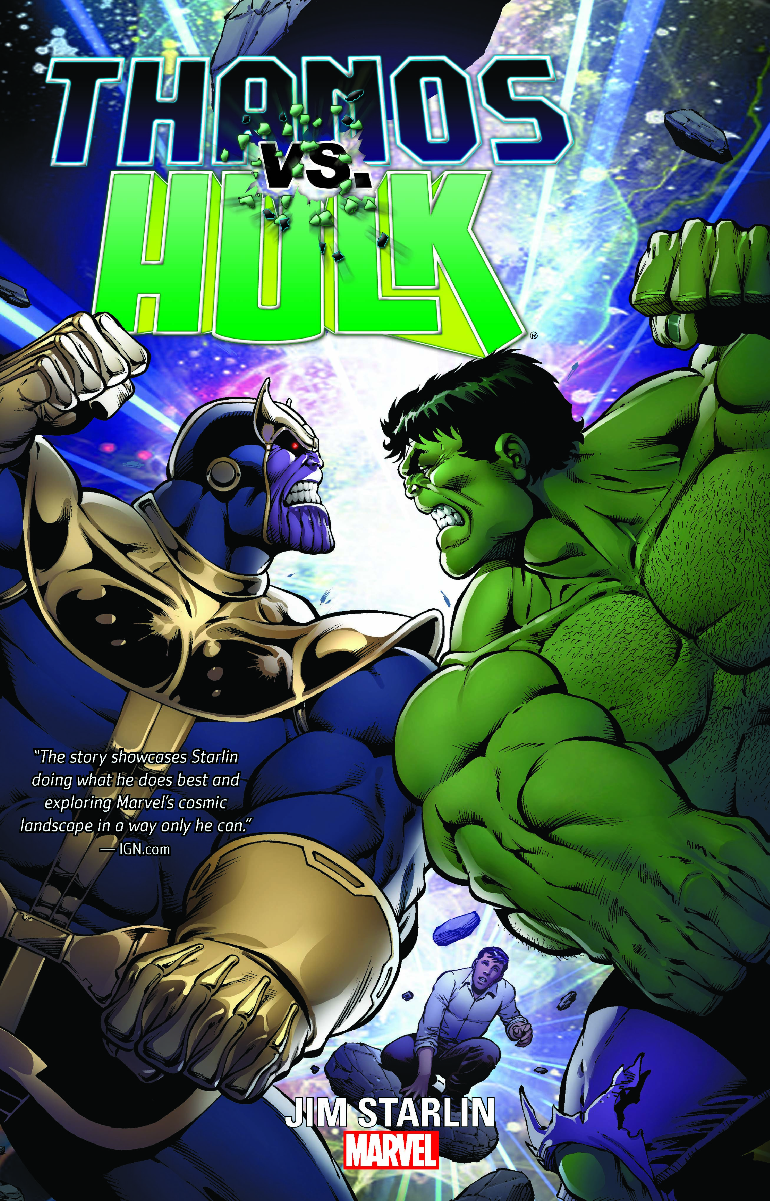 Hulk vs thanos comic