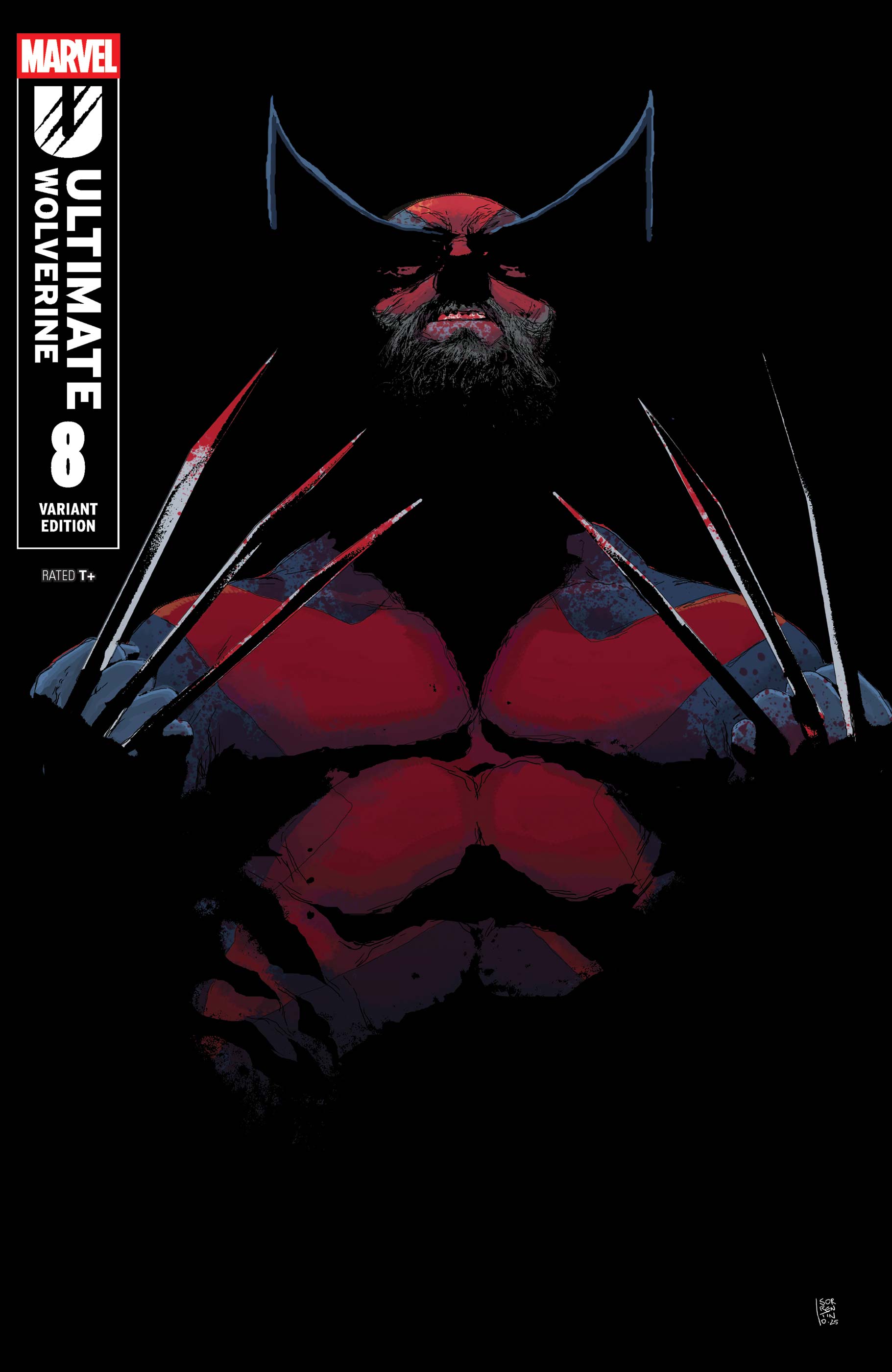 WOLVERINE #1 ダイカットヴァリアント アメコミリーフ WOLVERINE #1 ダイカットヴァリアント アメコミリーフ