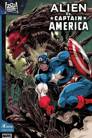 Alien Vs. Captain America (2025) #4 (Variant)