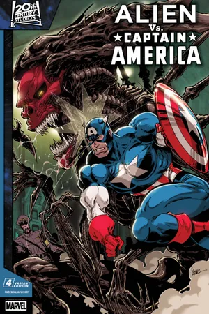 Alien Vs. Captain America (2025) #4 (Variant) | Comic Issues | Marvel