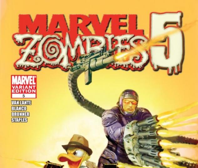 MARVEL ZOMBIES 5 #5 variant cover by Arthur Suydam
