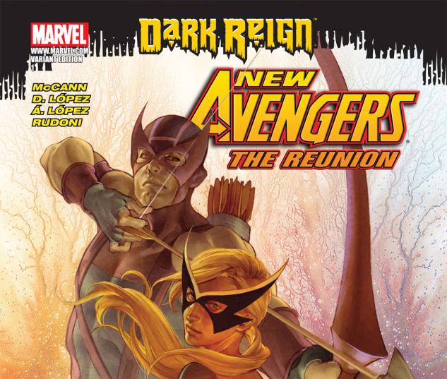 New Avengers: The Reunion (2009) #1, COVER VARIANT