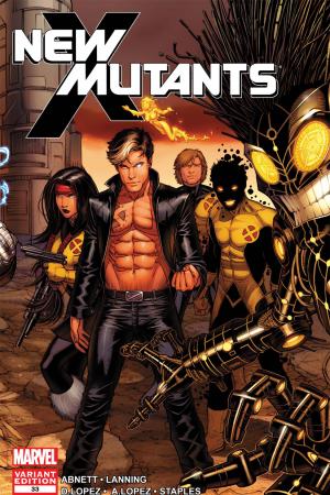 New Mutants #33  (Keown Variant)