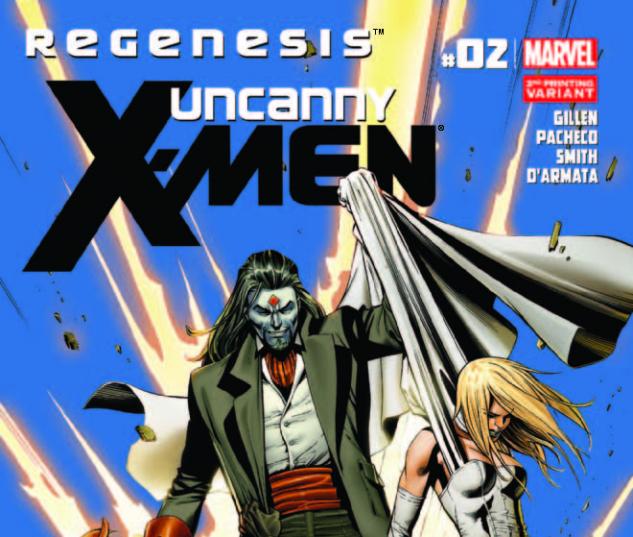 UNCANNY X-MEN 2 2ND PRINTING VARIANT