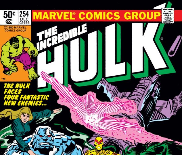 Incredible Hulk (1962) #254 Cover