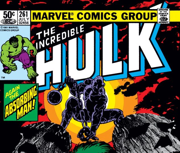 Incredible Hulk (1962) #261 Cover