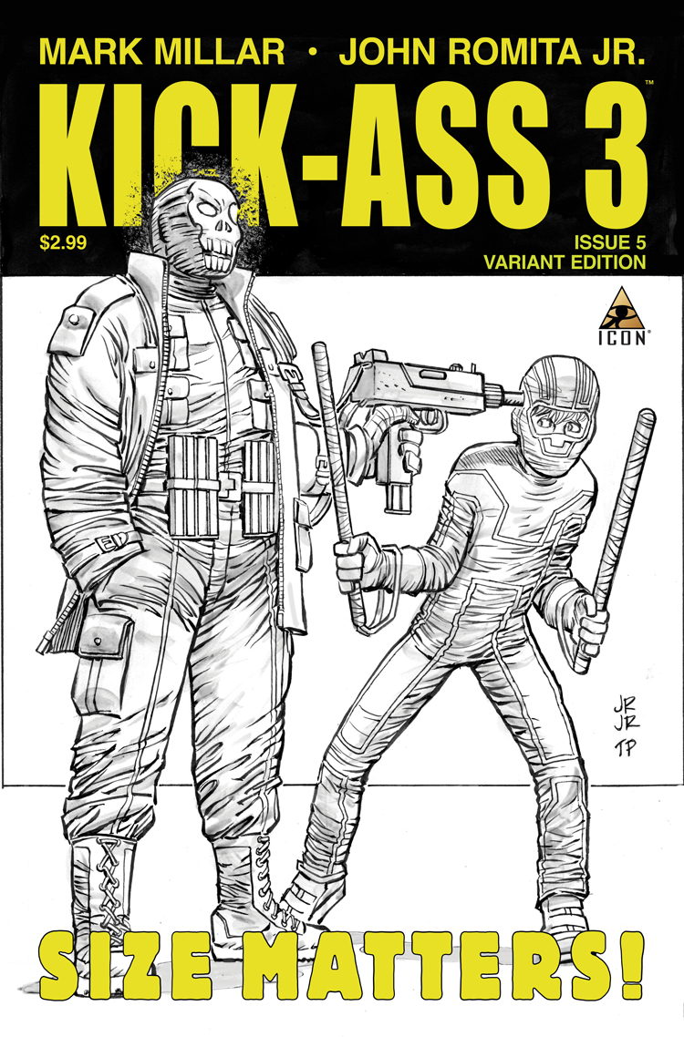 Kick-Ass 3 (2013) #5 (Jrjr Sketch Variant)