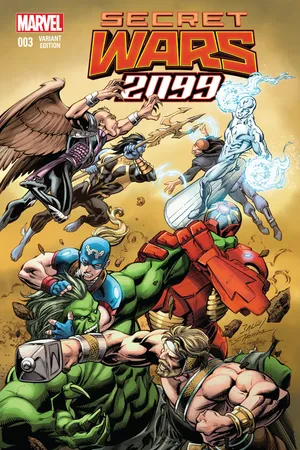 Secret Wars 2099 (2015) #3 (BAGLEY VARIANT)