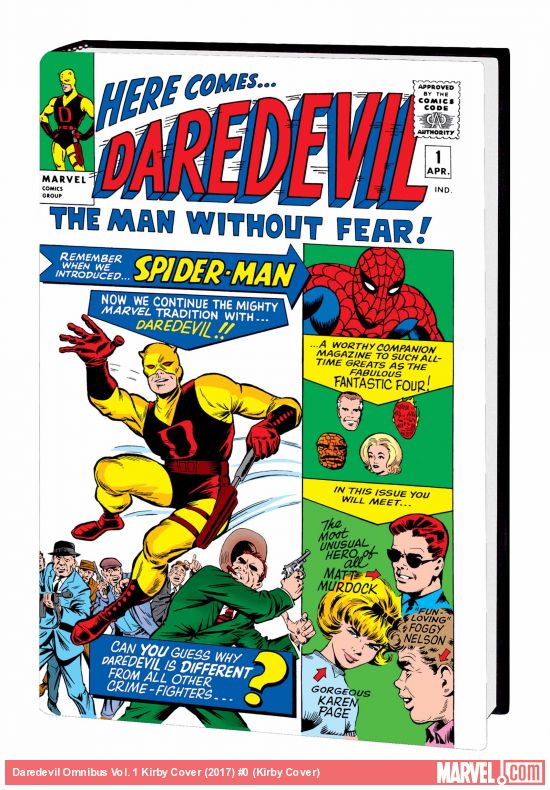DAREDEVIL OMNIBUS VOL. 1 HC KIRBY COVER [DM ONLY] (Hardcover)