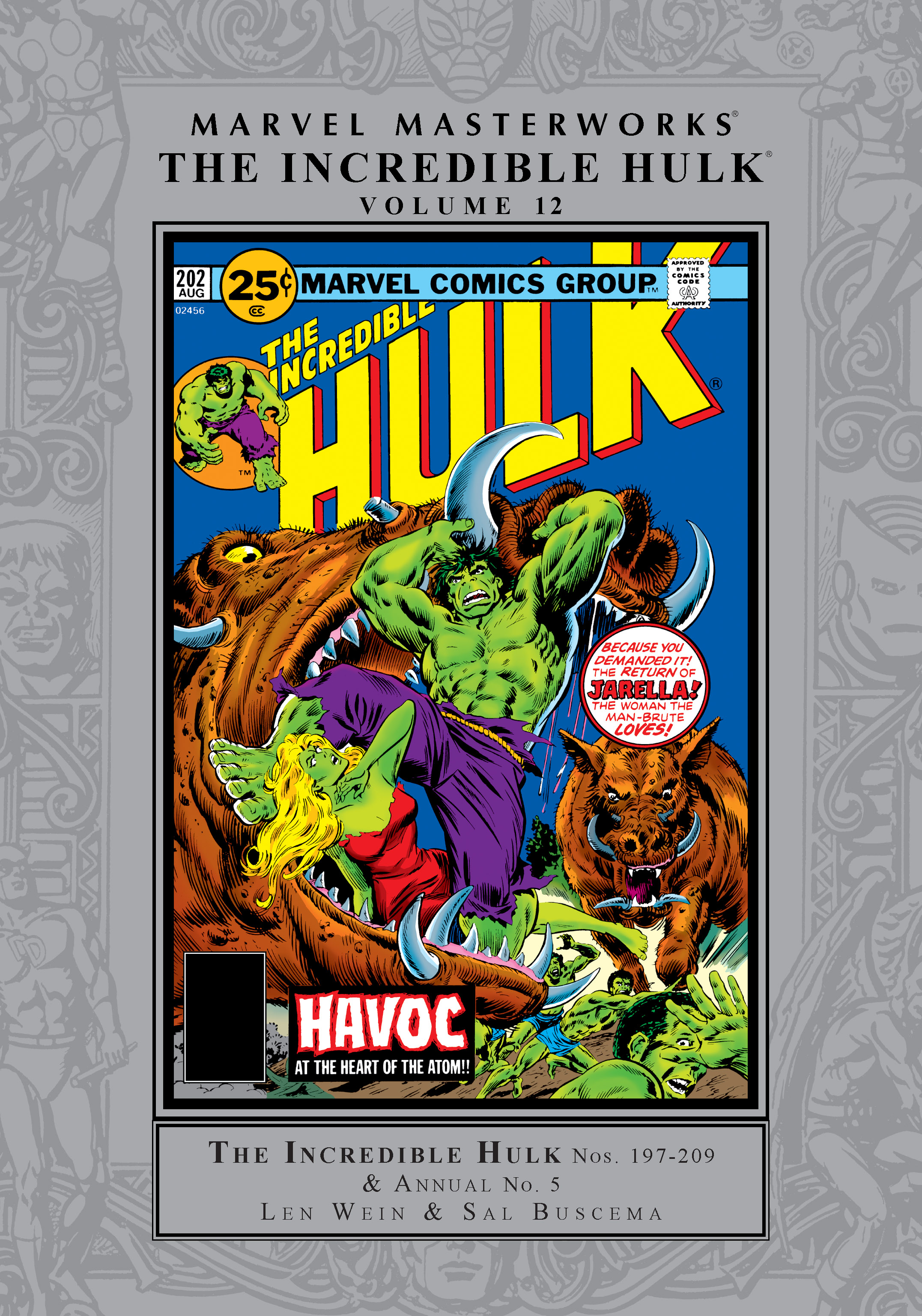 Marvel Masterworks: The Incredible Hulk Vol. 12 (Hardcover)