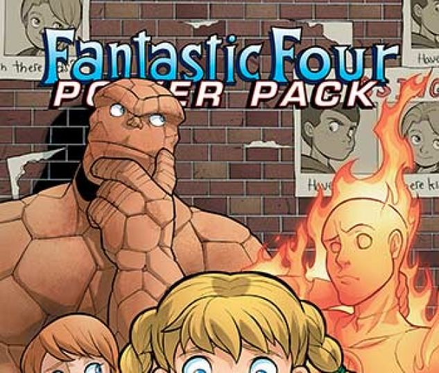 cover from Fantastic Four and Power Pack Infinite Comic (2018) #4