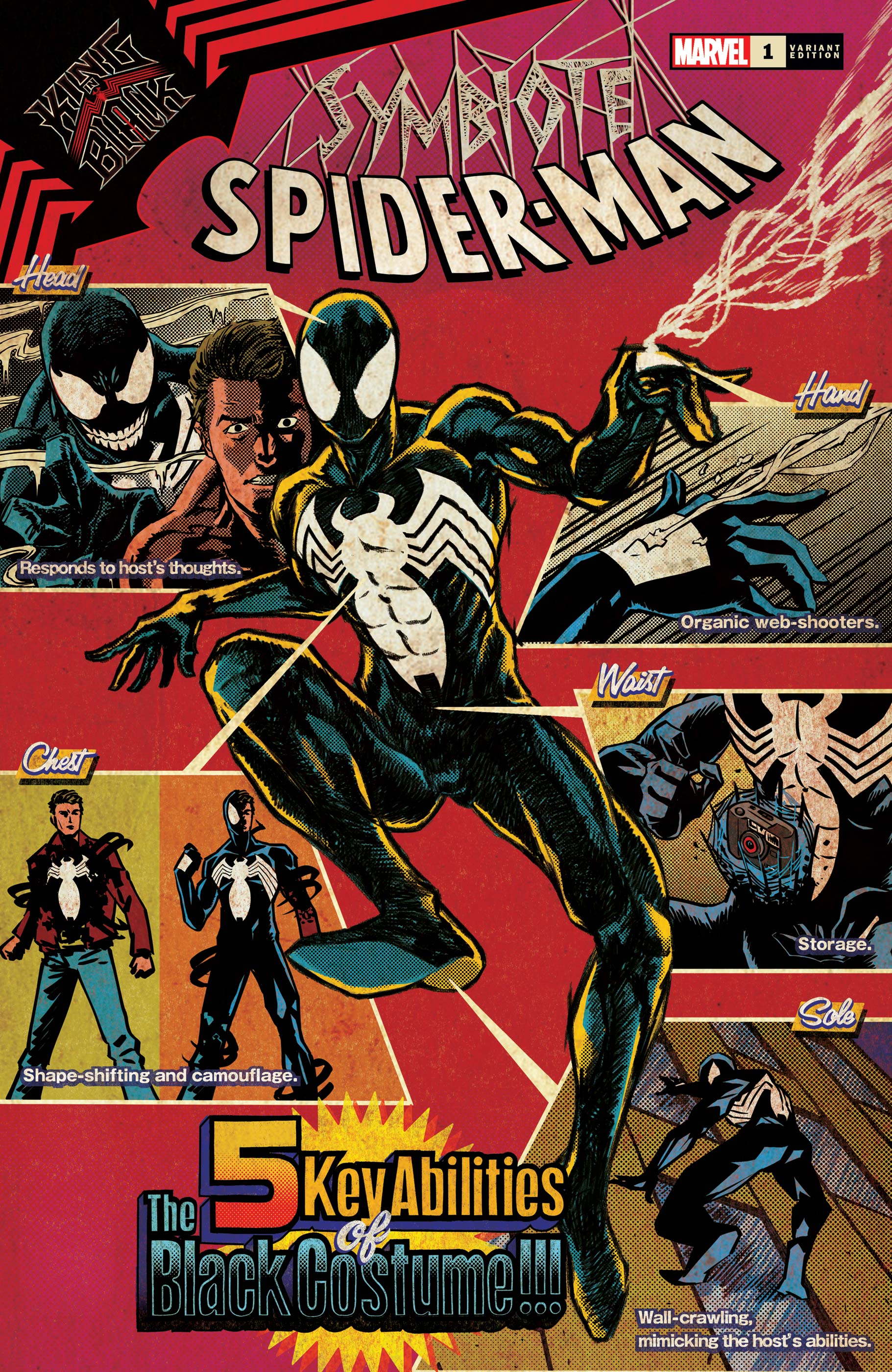 Symbiote Spider-Man: King in Black (2020) #1 (Variant)