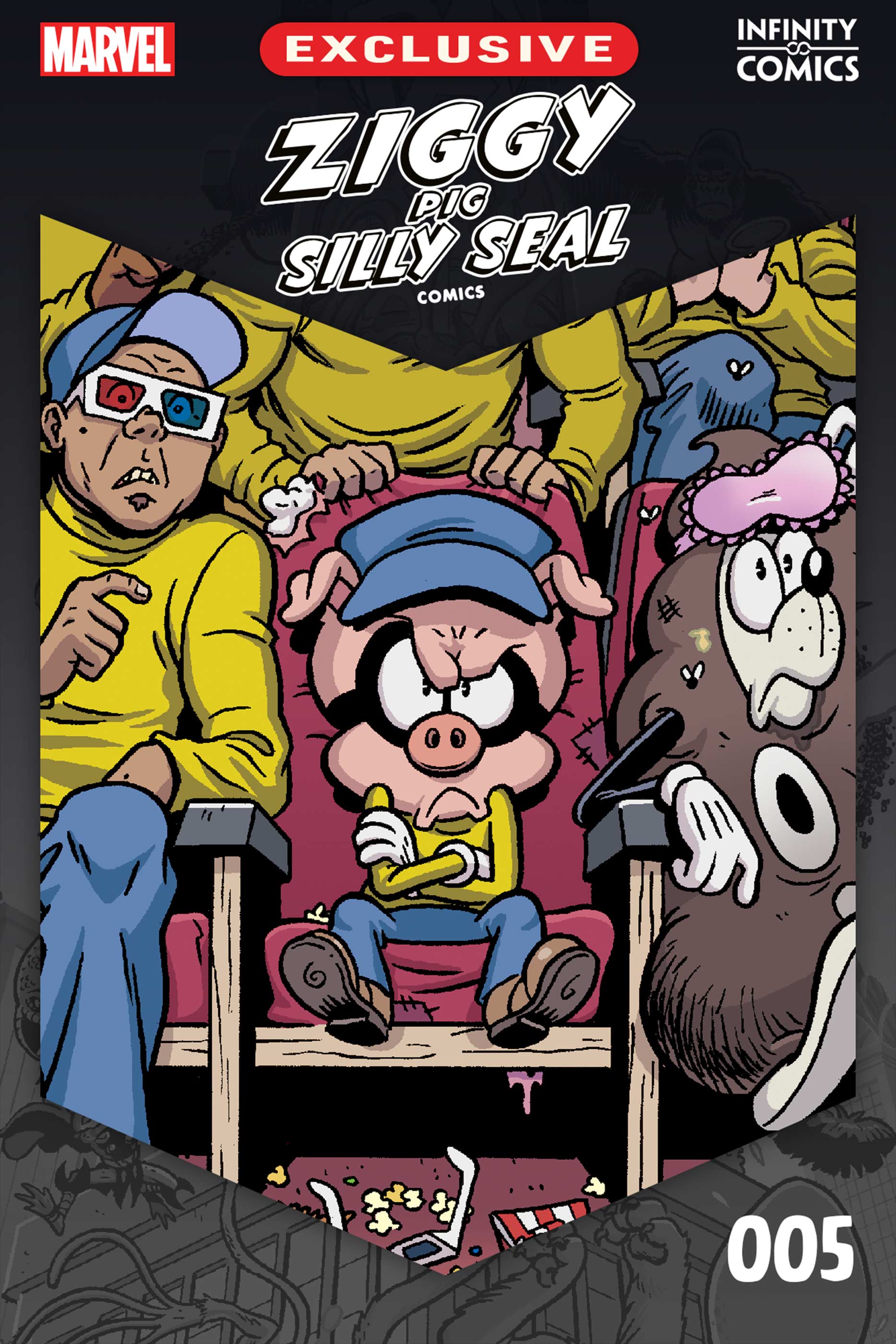 Ziggy Pig and Silly Seal Infinity Comic (2022) #5