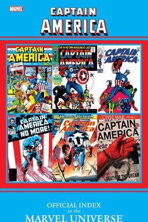 Captain America: Official Index to the Marvel Universe GN-TPB (Graphic Novel)