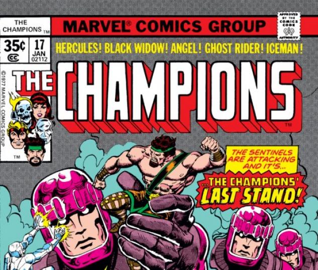 CHAMPIONS #17 COVER
