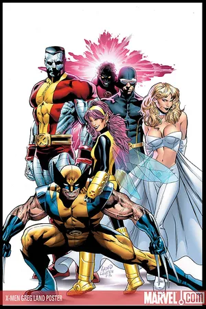 X-Men Greg Land Poster (2008)