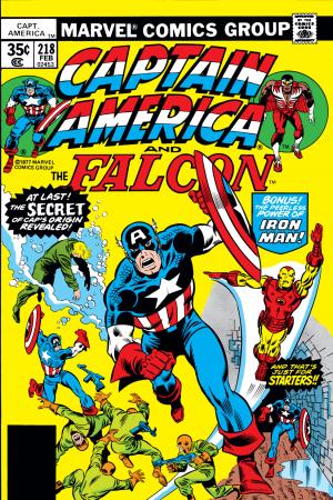 Captain America #218 