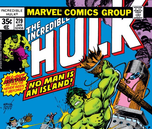 Incredible Hulk (1962) #219 Cover