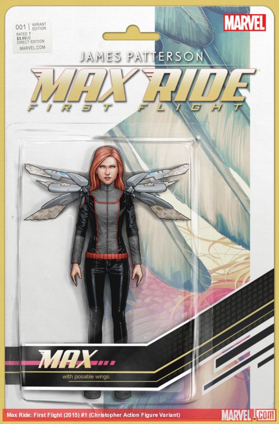 Max Ride: First Flight (2015) #1 (Christopher Action Figure Variant)