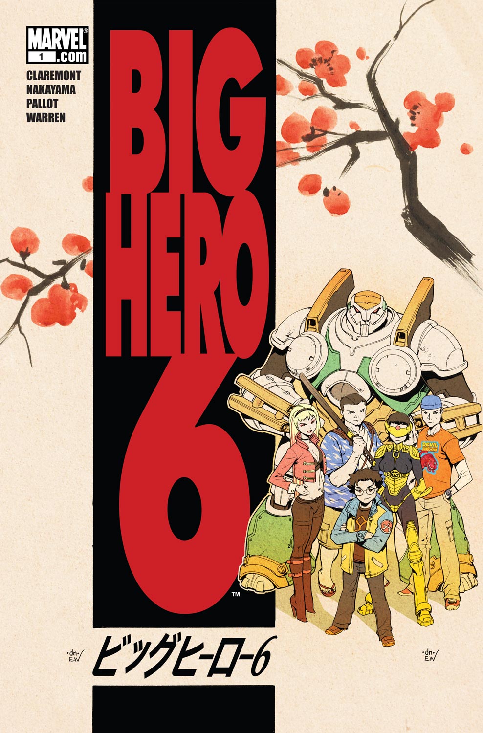 6 grandes heroes comic