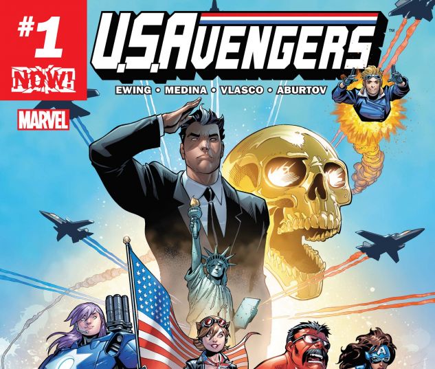 cover from U.S.Avengers (2016) #1