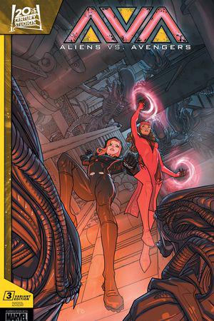 Aliens Vs. Avengers (2024) #3 (Variant)