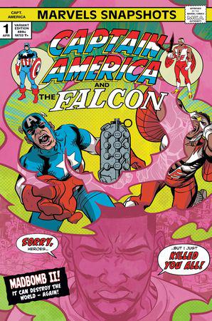 CAPTAIN AMERICA: MARVELS SNAPSHOTS 1 PEREZ VARIANT #1  (Variant)