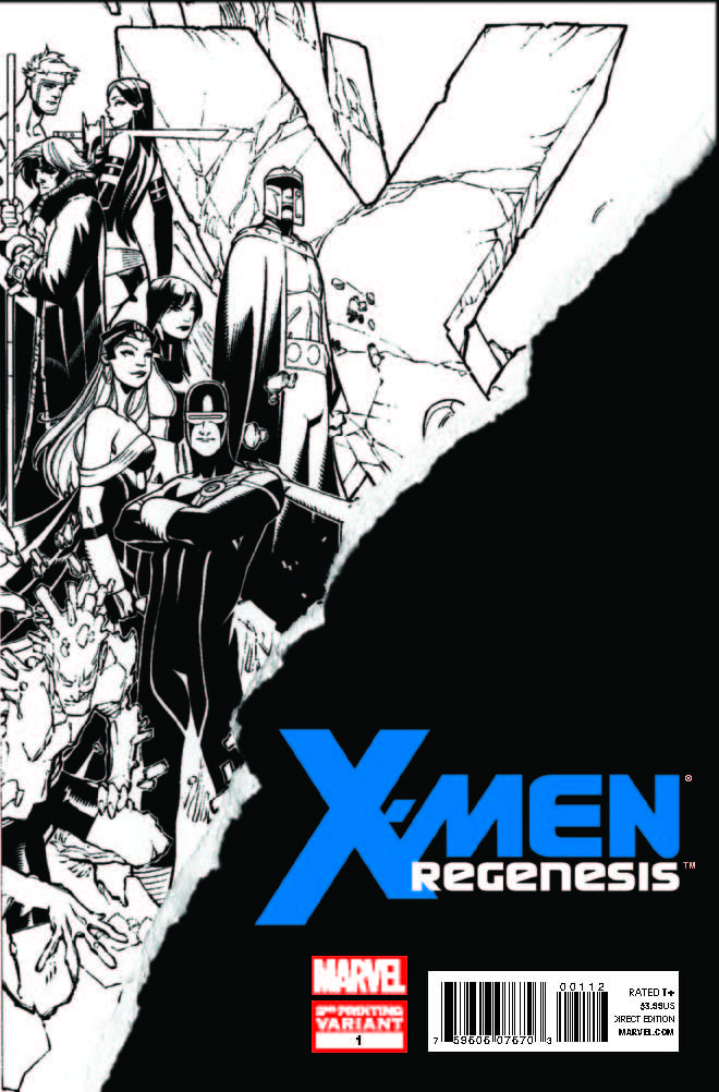 X-Men: Regenesis (2011) #1 (2nd Printing Variant B)