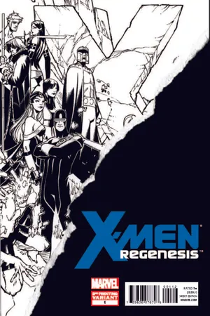 X-Men: Regenesis (2011) #1 (2nd Printing Variant B)