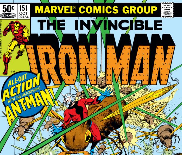Iron Man (1968) #151 Cover