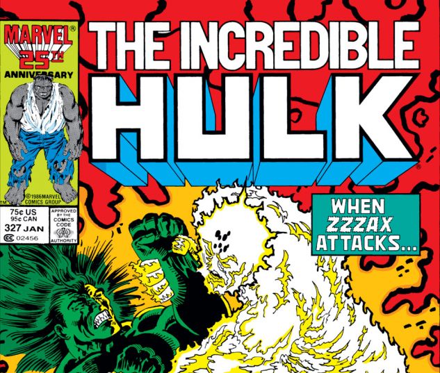 Incredible Hulk (1962) #327 Cover