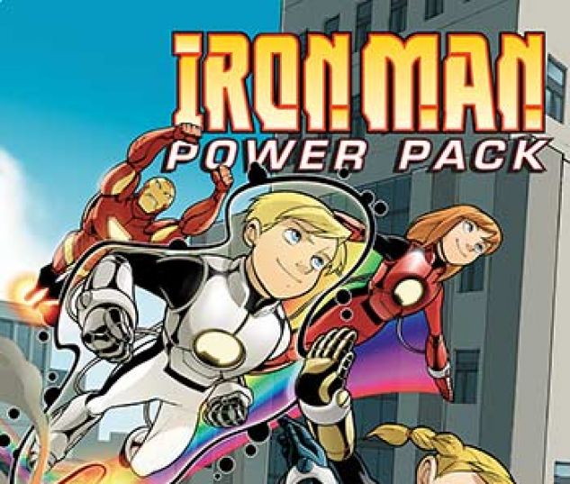cover from Iron Man and Power Pack Infinite Comic (2017) #8