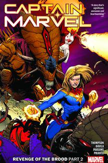 Captain Marvel and the X-Men crossover for Revenge of the Brood