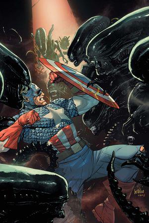 Alien Vs. Captain America (2025) #1 (Variant)